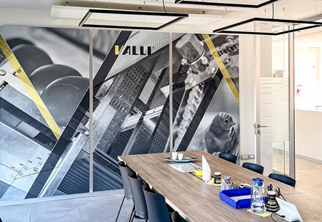 pannelli fonoisolanti installati presso Valli srl